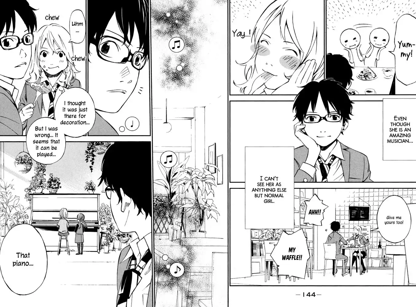 Shigatsu wa Kimi no Uso Chapter 3 19